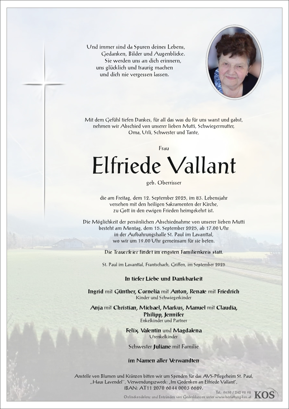 Elfriede Vallant